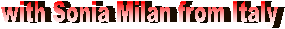 Online Collaboration with Sonia Milan from Italy